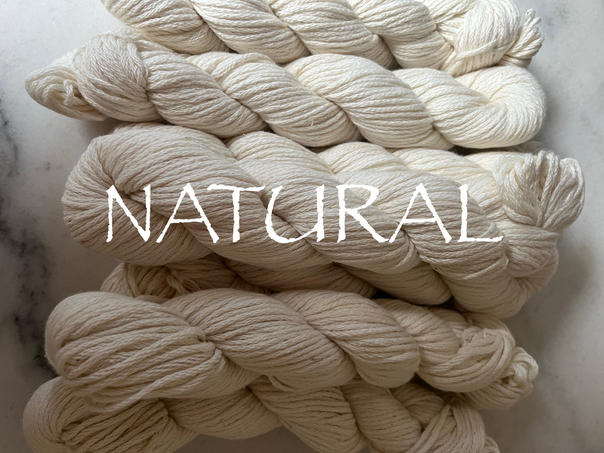 ORGANICALLY GROWN, SUSTAINABLY PRODUCED, NATURALLY PIGMENTED PERUVIAN COTTON YARN
