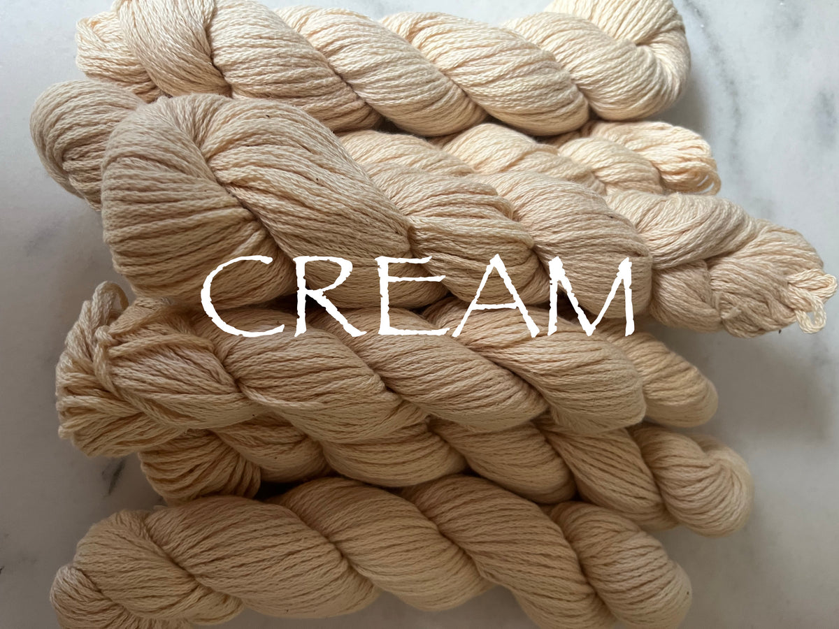 ORGANICALLY GROWN, SUSTAINABLY PRODUCED, NATURALLY PIGMENTED PERUVIAN COTTON YARN